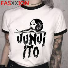 Manga Junji Ito Shintaro Kago top tees male tumblr couple  graphic tees women aesthetic white t shirt top tees aesthetic 2024 - buy cheap