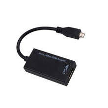 1080P MHL HDTV Cable Micro USB 2.0 to HDMI Adapter For Android Devices 3.5 2024 - buy cheap