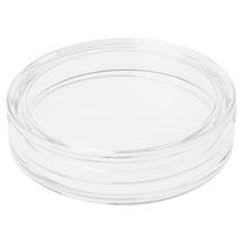 38.6mm Clear Round Acrylic Coin Capsule Storage Box Holder Case For Silver 2 oz 2024 - buy cheap