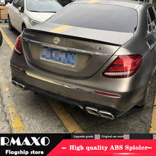 Alerón para mercedes-benz W213, Material de fibra de carbono, 2017-2019, E-CLASS, para W213, E320L, E260L, E300L, E63 2024 - compra barato