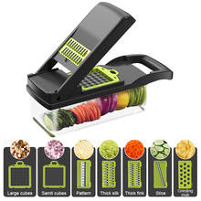 12 In 1 Vegetable Fruit Slicer Grater Cutter Peeler Multifunctional Potato Shredder Carrot Drain Basket Kitchen Tool Accessories 2024 - buy cheap