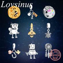 Fit Original European Charms Bracelet 925 Sterling Silver Animal Golden Honey Queen Bee  Beads Pendant Berloque Jewelry DIY Gift 2024 - buy cheap