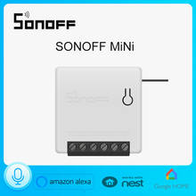 SONOFF-interruptor de encendido/apagado inteligente, dispositivo con WiFi bidireccional, Control LAN, escenas inteligentes, aplicación de voz Alexa, horario de Control 2024 - compra barato