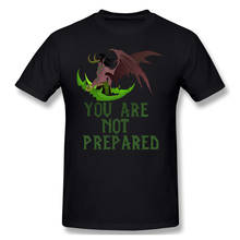Nuevo verano T camisa Illidan camiseta Stormrage algodón Diablo ofertas camiseta 2024 - compra barato