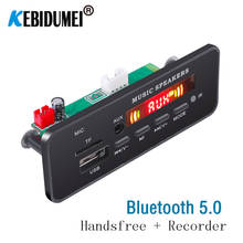 Car Bluetooth Radio Handsfree Mp3 decoder Board Panel Wireless FM Module TF Card 3.5mm USB AUX Music adapter 2024 - buy cheap
