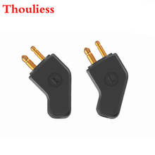 Thouliess 1pair Plated Earphone DIY Pin Adapter  For ER4P ER4B ER4S Cable 2024 - buy cheap