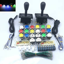 Arcade game diy joystick kit zippy joystick jamma arcade MAME LED button happ button raspberry pi 3 Joystick 4/8 way Push Button 2024 - buy cheap