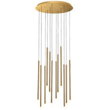 Candelabros LED modernos de diseño, lámpara colgante, accesorio de iluminación para escalera, color dorado y negro 2024 - compra barato