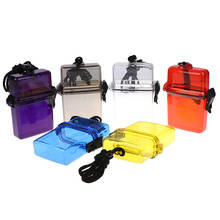 ABS Plastic Waterproof Dry Box Case Capsule Storage Container & String Clip For Scuba Diving Diver Surfing Kayaking Accessories 2024 - buy cheap