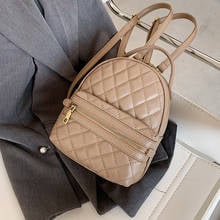 Female Tide Small Backpack Women Ins Style Pu Leather Mini Backpacks for Girls School Bag 2020 New College Designer High Quality 2024 - buy cheap