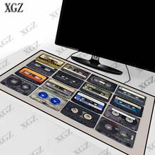 XGZ Cassette Music Mouse Pad Gaming Large pad Gamer Big Computer  Mat Office Desk  Keyboard  Mause  for Game 2024 - buy cheap