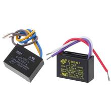 Black CBB61 1.5uF+2.5uF 3 Wires AC 250V 50/60Hz Capacitor For Ceiling Fan N1HF 2024 - buy cheap