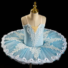 Children Little Swan Ballet Dance Performance Costume Professional Swan Lake Ballet Tutu Tutu Skirt Blue Bird Tutu 2024 - buy cheap