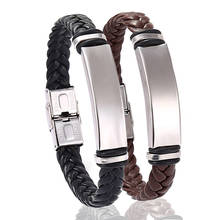 Cibocomida pulseira masculina de luxo, pulseira clássica de alta qualidade com design de marca, moda masculina, presente 2024 - compre barato