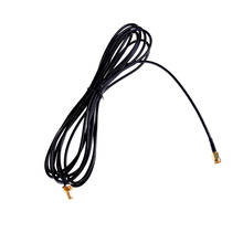 Rg174 rf conector adaptador wifi antena cabo de extensão sma macho para sma fêmea cabo 3m 2024 - compre barato