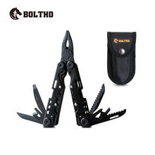 Multitool Knife, BOLTHO 12 in 1 Portable Multifunctional Tool Pliers with Durable Nylon Sheath, Bottle Opener, Outdoor Survival 2024 - buy cheap