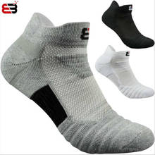3 pairs Mens Cotton Ankle Socks Breathable Cushioning Active Trainer Sports Professional Outdoor Running Sock Size 6-11 2024 - купить недорого