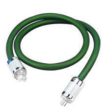 Cable de alimentación de Audio HiFi 7N OCC Chapado en plata versión US / EU / AU 2024 - compra barato