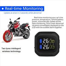 M3-C Wireless LCD Display Motorcycle Tpms Tire Pressure Monitor Tire Pressure Monitoring System bicycle Real-Time Sensor 2024 - buy cheap