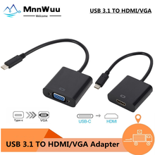 Adaptador USB C a HDMI para Macbook, convertidor USB C a VGA, 3,1 a VGA, Lumi pixel de 12 pulgadas, 950xl 2024 - compra barato
