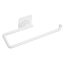 Suporte de rolo de papel 1 peça abs, para cozinha, toalha, cabide, bar, armário, pano, pendurado, organizador de banheiro, prateleira jdh88 2024 - compre barato