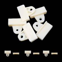 5Pcs White Window Glass Channel Support Holder Clips Rivet Retainer Plastic Fasteners 80320 01G00 for Nissan 2024 - buy cheap