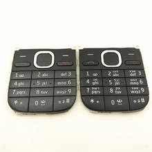 Teclado para teléfono móvil Nokia C2 C2-01, negro/dorado, inglés y hebreo, piezas de reparación 2024 - compra barato