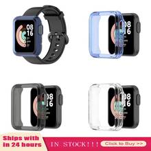 Защитный чехол для Xiaomi Mi Watch Smart Band, Ультратонкий Мягкий чехол из ТПУ для часов, защитный чехол-бампер 2024 - купить недорого