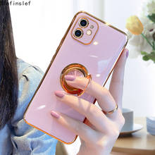 Soft TPU Silicone Case For iPhone 12 Pro Max Mini Phone Cover Cases For iPhone 11 Pro XS XR X 7 8 Plus SE 2020 Stand Ring Holder 2024 - buy cheap