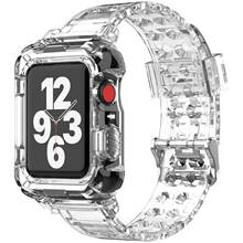 Newest Strap for Apple Watch Band Series 6 SE 5 4 3 Transparent for Iwatch bracelet 38mm 40mm 42mm 44mm Watchband accessories 2024 - buy cheap