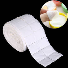 500Pcs White Wipes Nail Cleaning Papers Polish Acrylic Gel Remover Towel Paper Cotton Pads Roll Salon Nail Art Cleaner Tools 2024 - buy cheap