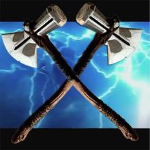 73 см Thor Hammer Ax Косплей 1: 1 Thor громовой Молот Ax Stormbreaker оружие фигурка Бумажная модель игра PU Игрушка 2024 - купить недорого
