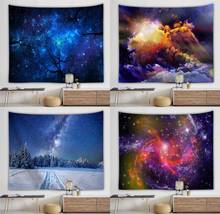 Galaxy Tapestry Space Wall Tapestry for Wall Decoration Fabric Stars Tapestries In The Universe Polyester Hanging Wall Tapestry 2024 - buy cheap