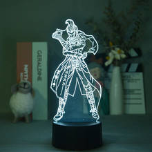 Hot Game Danganronpa 2 3D Led Night Light Gundham Tanaka Lamp for Home Decor Kids Gift Acrylic 3d Lamp Cute Young Gift 2024 - buy cheap
