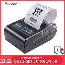 Aibecy Portable принтер Label Printer 58mm Wireless Printer Receipt Thermal Printer USB BT Connection Command Impressora Termica 2024 - buy cheap