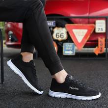 Man Shoes Summer 2019 Breathable Mesh Men Casual Sneakers Fashion Vulcanize Tenis Masculino Mens Zapatillas Hombre Plus Size 48 2024 - buy cheap