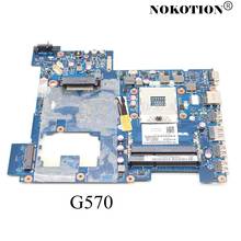 Nokotion-placa mãe para laptop lenovo g570, piwg2, placa principal, hm65, ddr3, soquete pga989 2024 - compre barato