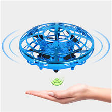 Mini Drone UFO Toy Hand Operated RC Helicopter Quadrocopter Dron Infrared Induction Aircraft Flying Ball RC Drone Toys For Kids 2024 - buy cheap