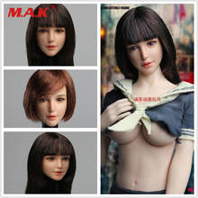 SUPER DUCK 1/6 SDH011Asian Head Sculpt Fit 12" Female TBLeague action figure body in stock 2024 - buy cheap