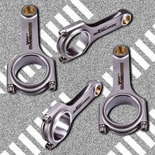 Connecting Rod Rods for Alfa Romeo 145 147 156 166 1.8L 2.0L 2.0 Twin Spark 145mm 800hp Genuine 3/8" ARP 2000 bolts 2024 - buy cheap