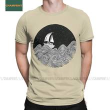 Sailing Away Men T Shirt Sea Boat Sail Ocean Nautical Ship Pirate Anchor Sailor Tee Short Sleeve T-Shirts Cotton Plus Size Tops 2024 - buy cheap