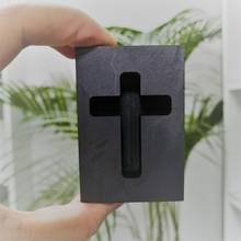Graphite Ingot Bar Cross Shape Metal Melting Casting Mold For Molding Gold Silver Copper/ Precious Metal, Support Customized 2024 - buy cheap