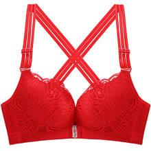 Plus size bra cotton women sexy lace bras Big underwear lingerie pushup bra Drop shipping 2024 - buy cheap