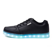 Sapatos esportivos masculinos e femininos para primavera e inverno, calçados leves de led para meninos e meninas, quentes e casuais para dança 2024 - compre barato