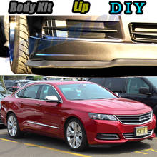 Car Bumper Lip Front Spoiler Skirt Deflector For Chevrolet Impala Tune Car Modified Body Kit VIP Hella Flush Lips 2024 - buy cheap