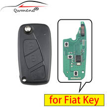 2/3 Buttons Flip Smart Car Key for Fiat 500 Punto Ducato Stilo Panda Bravo 433mhz Car Remote Key ID46/PCF7946 Chip for Fiat Key 2024 - buy cheap
