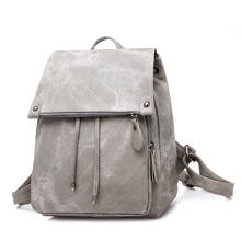 Women Backpacks PU Anti-pleating Denim Female Backpack Casual Daily Bag Ladies Bag Travel School Back Pack laptop backpack 2024 - buy cheap