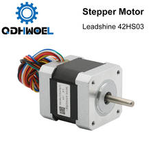 Motor de passo 2 fases qdhwoel leadshine 42hs03 para nema17 2024 - compre barato