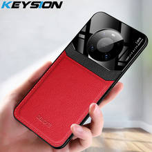 Keysion-capa de couro espelhado à prova de choque para celulares huawei, mate 40 pro, mate 40 pro, plus 30 e 20 pro 2024 - compre barato