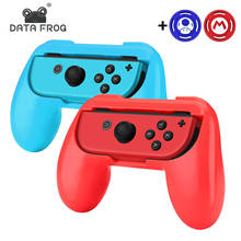 Data frog suporte de joycon para controle nintendo switch, esquerdo + direito, joy-con, suporte para segurar 2024 - compre barato